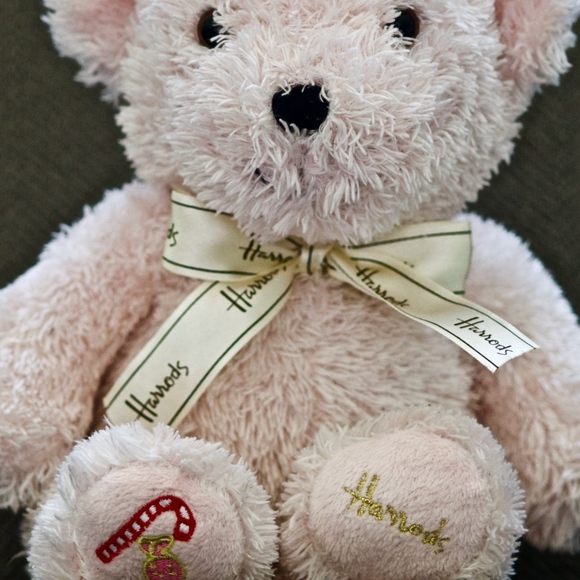 harrods pink teddy bear